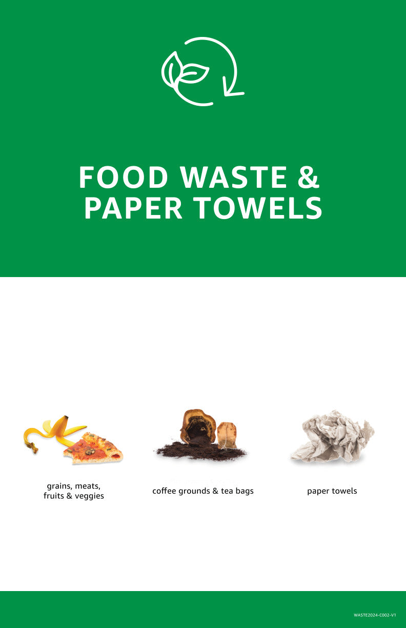 Compost - Food Waste and Paper Towels