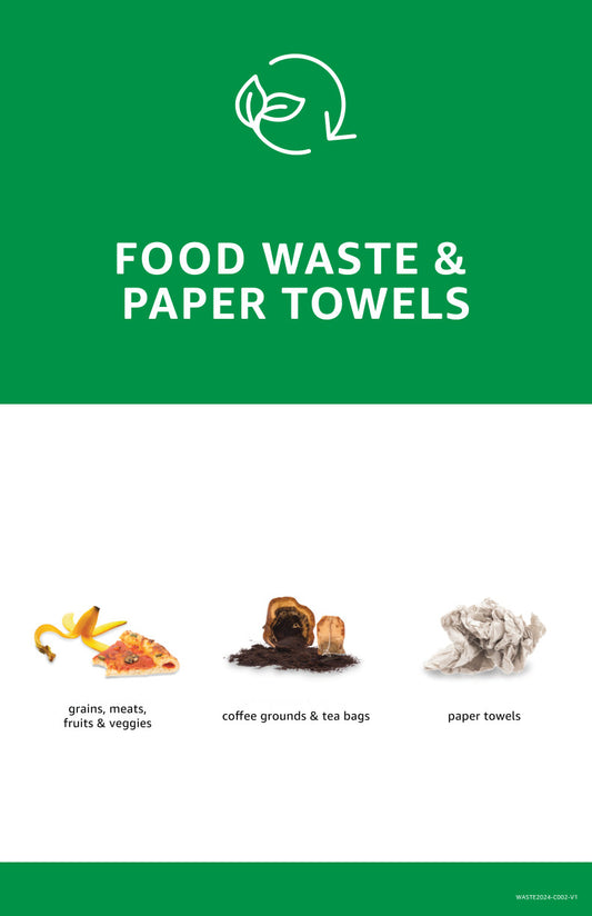 Compost - Food Waste and Paper Towels