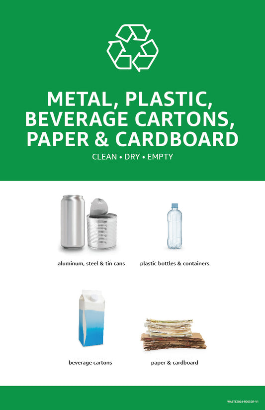 Metal, Plastic, Beverage Cartons, Paper & Cardboard